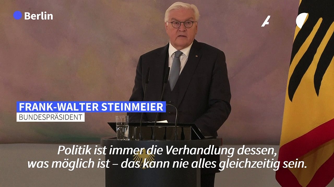Steinmeier mahnt fairen Wahlkampf an