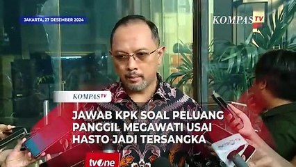 Jawab KPK soal Peluang Panggil Megawati Usai Hasto Jadi Tersangka di Kasus Harun Masiku
