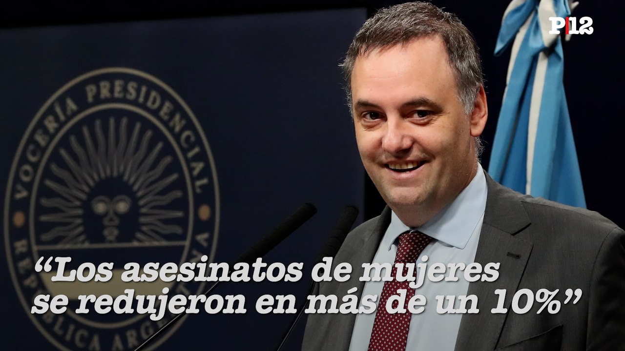 "Los asesinatos de mujeres se redujeron en más de un 10%": Adorni presentó una baja en femicidios y apuntó contra el "extinto" Ministerio de la Mujer