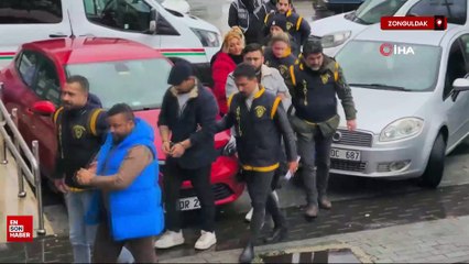 Zonguldak'ta baltalı saldırının faili 5 şüpheli adliyeye sevk edildi