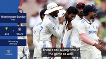 India's spirits are high despite late day 2 batting collapse