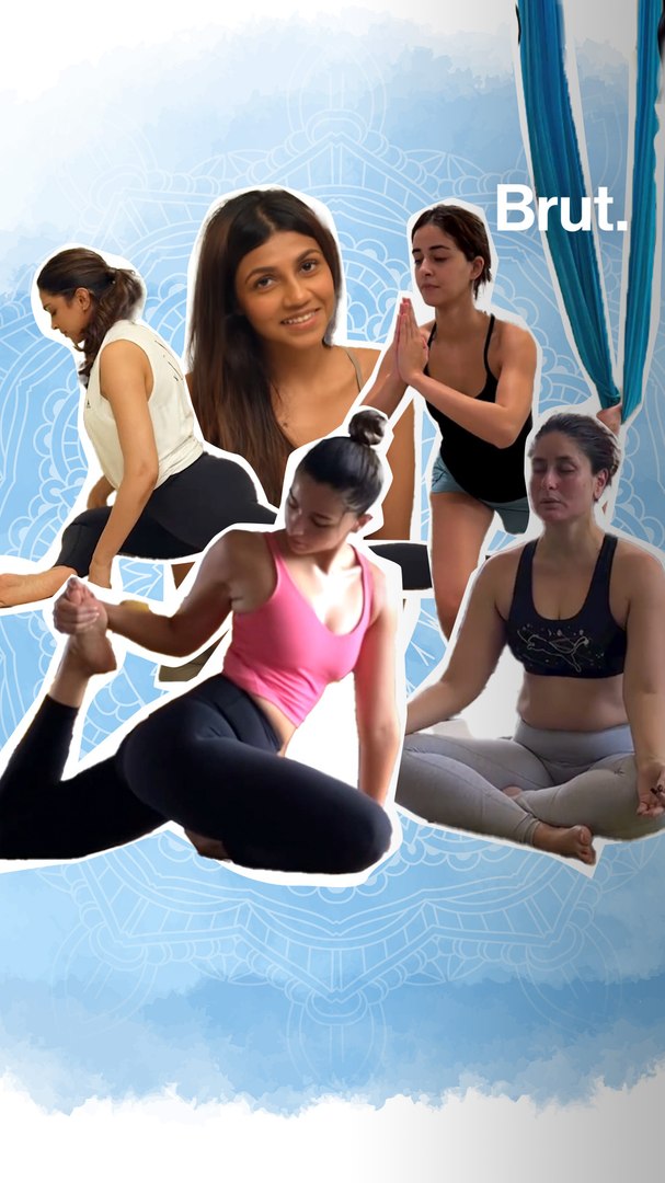 ⁣Quick yoga poses at home ft. celebrity trainer Anshuka