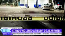 Hombres armados atacan una tienda de abarrotes en Culiacán, Sinaloa