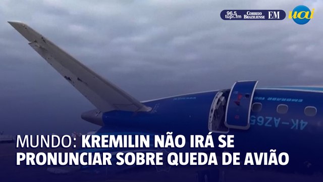 Kremlin diz que não vai comentar queda de avião no Cazaquistão até o fim da investigação