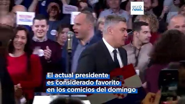 Elecciones presidenciales en Croacia: Milanović batalla por conseguir un segundo mandato