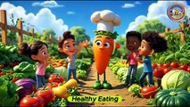 Healthy Food Song - Adventures - Fun Learning for Kids! 🥦🍎🍞'