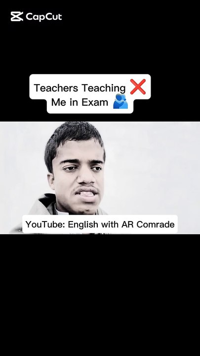 Teachers Teaching ❌ Me in Exams ✅