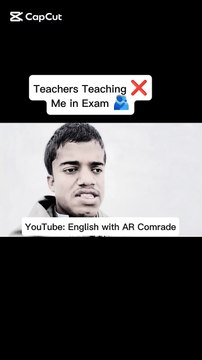 Teachers Teaching ❌ Me in Exams ✅