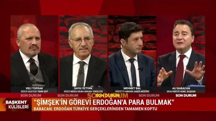 Ali Babacan’dan iddialı sözler : Cumhurbaşkanı olsam 10 adamla ekonomiyi ayağa kaldırırım