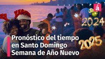 Pronóstico del tiempo para la semana del 30 diciembre al 05 de enero en Santo Domingo