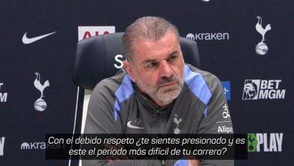 Postecoglou cree que el Tottenham saldrá más fuerte de la mala racha