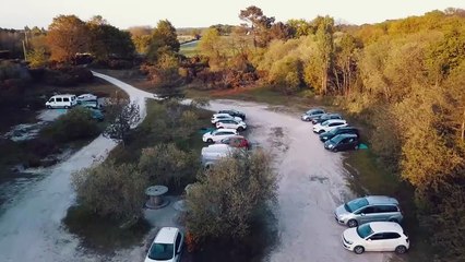 Carrière de Clergerel vu par un drone en Avril 2018