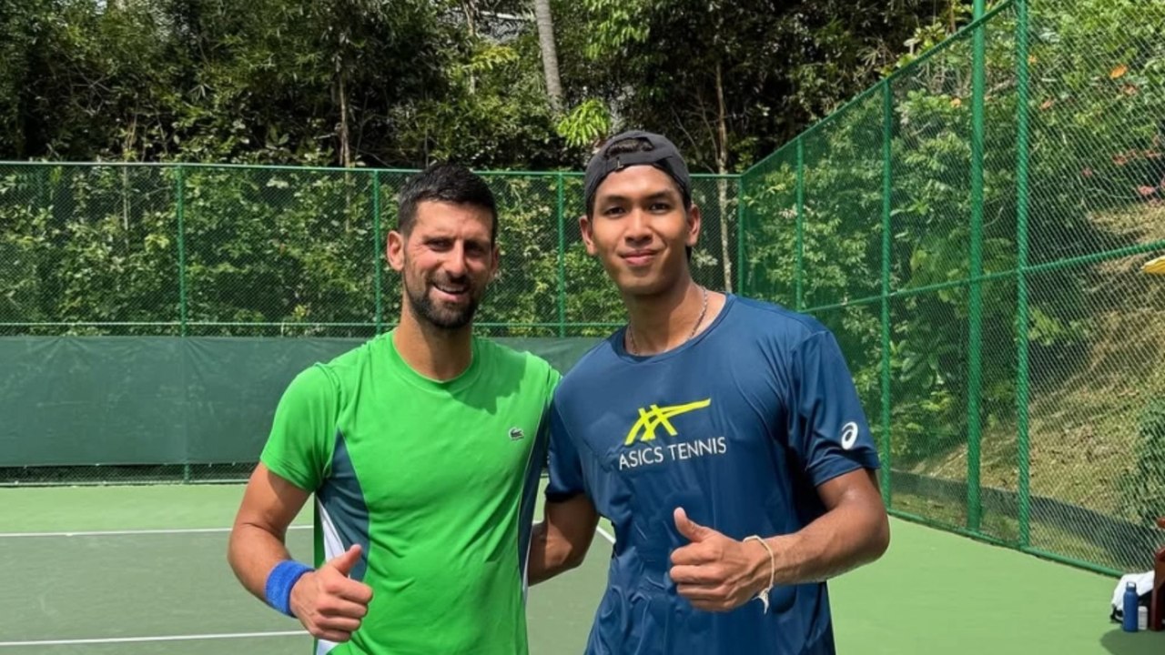 Tennis ATP 2025 Avant de filer à Brisbane, Novak Djokovic a tapé