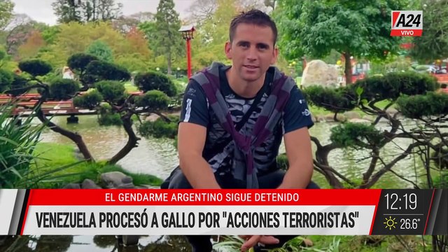 El fiscal general de Venezuela anunció que el gendarme está procesado por vinculación a acciones terroristas