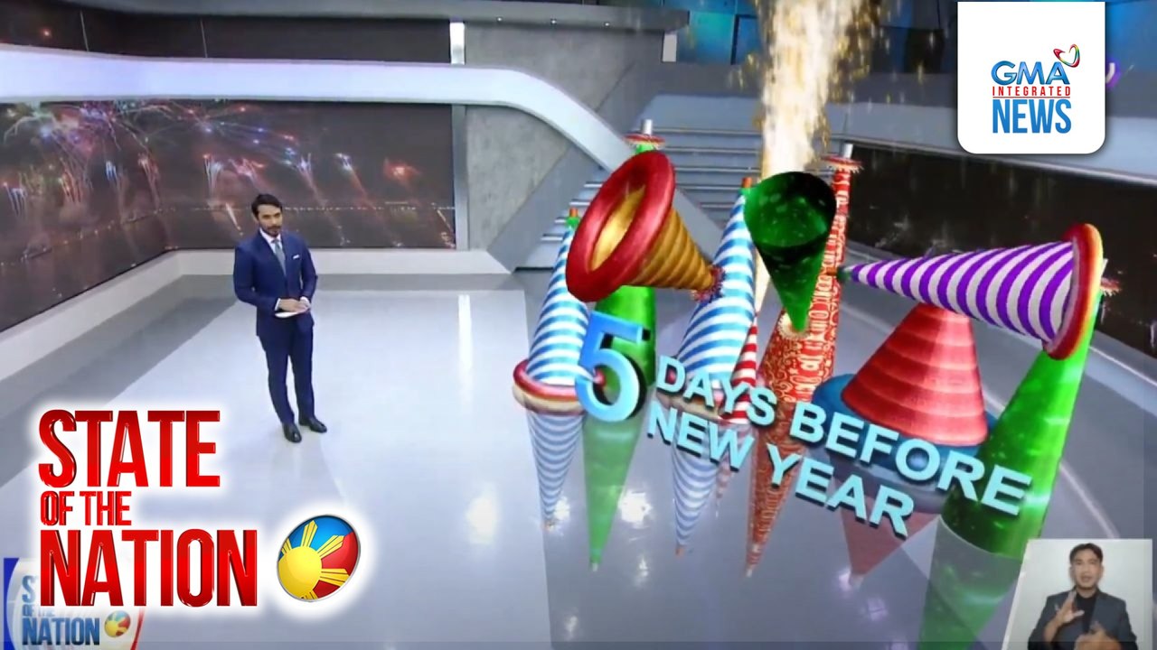 State of the Nation: (Part 1) LOOK: Nagulungan ng tax; #Salubong2025; Atbp.