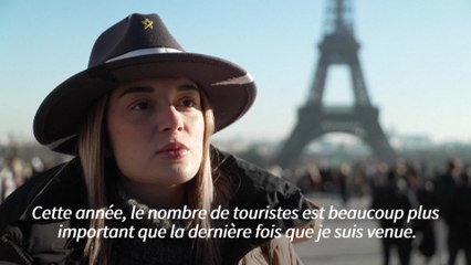 Le tourisme se porte bien à Paris pendant les fêtes
