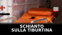 Schianto sulla Tiburtina, muore centauro 32enne
