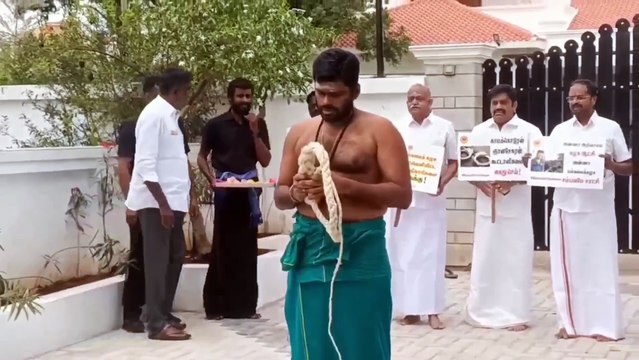 ವೈರಲ್ ಆದ ತಮಿಳುನಾಡು ಬಿಜೆಪಿ ಅಧ್ಯಕ್ಷ ಅಣ್ಣಾಮಲೈ ವಿಡಿಯೋ: ಸಾಕು ನಾಟಕ ಎಂದು ಜಾಲತಾಣಿಗರು