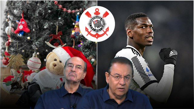 CORINTHIANS posta foto de NATAL COM MASCOTE FRANCÊS!! AUGUSTO MELO não gostou... POGBA VEM AÍ?!