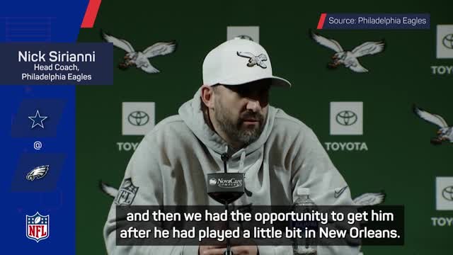 Sirianni bets on Book to deputise for injured Hurts