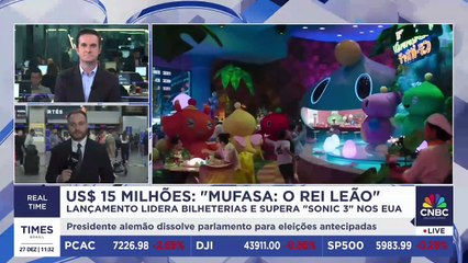 'Mufasa: O Rei Leão' supera 'Sonic' e lidera bilheterias do Natal; Mariana Almeida comenta