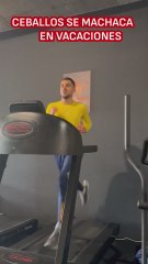 Ceballos no descansa ni en Navidad: así se ejercita en su casa