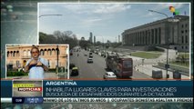 Argentina no contribuye en investigaciones de violaciones a DD.HH.