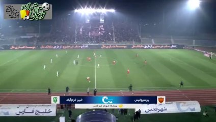 خلاصه بازی پرسپولیس و خیبرخرم‌آباد