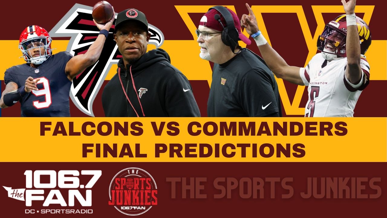 Falcons vs Commanders Final Predictions | Sports Junkies
