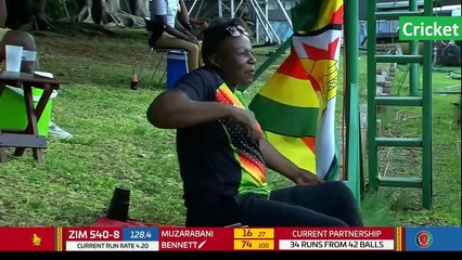Zimbabwe vs Pakistan 1st Test Day 2 Highlights 2024