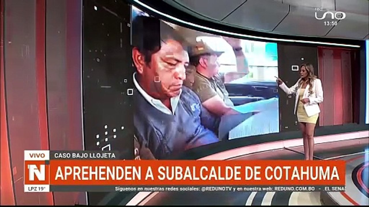 Aprehenden a sub alcalde de Cotahuma