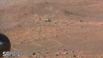 Mars Helicopter Ingenuity Detects Perseverance Rover During A Flight