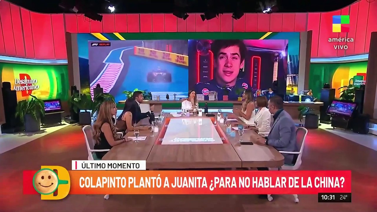 Se reveló el motivo de Franco Colapinto para dejar plantada a Juana Viale en su último programa