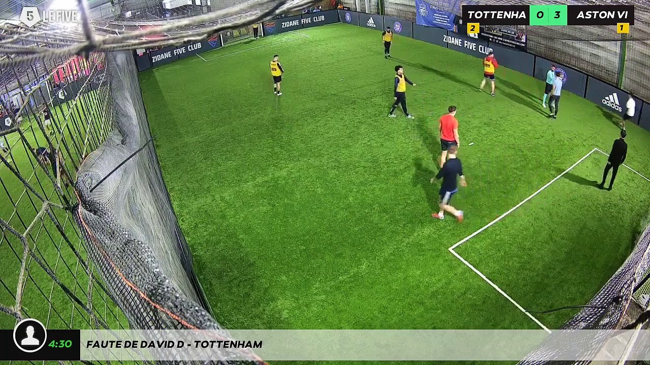 Faute de David D - TOTTENHAM