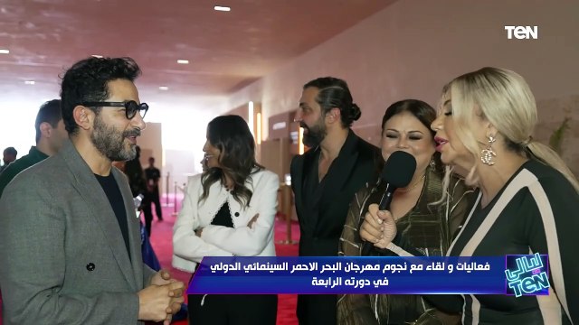 الفنان أحمد حلمي: انا من معجبين الجزء الأول من فيلم سكر والفيلم حاجة لا تقل عن الافلام العالمية