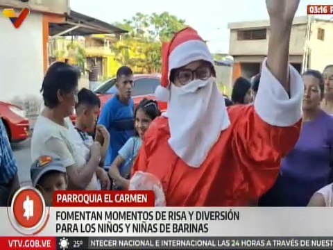 Barinas | Niños y niñas disfrutaron de actividades recreativas en la parroquia El Carmen