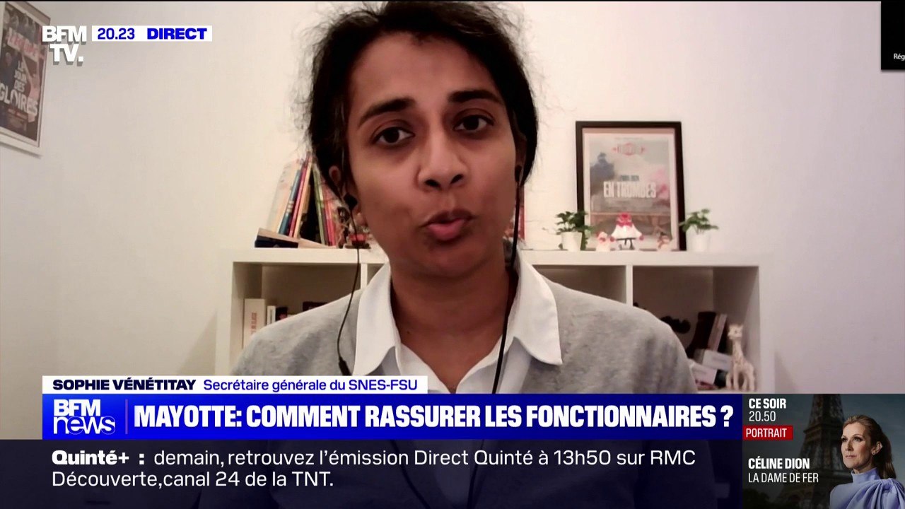 Fonctionnaires à Mayotte: "C'est un signal positif", souligne Sophie Vénétitay (SNES-FSU)