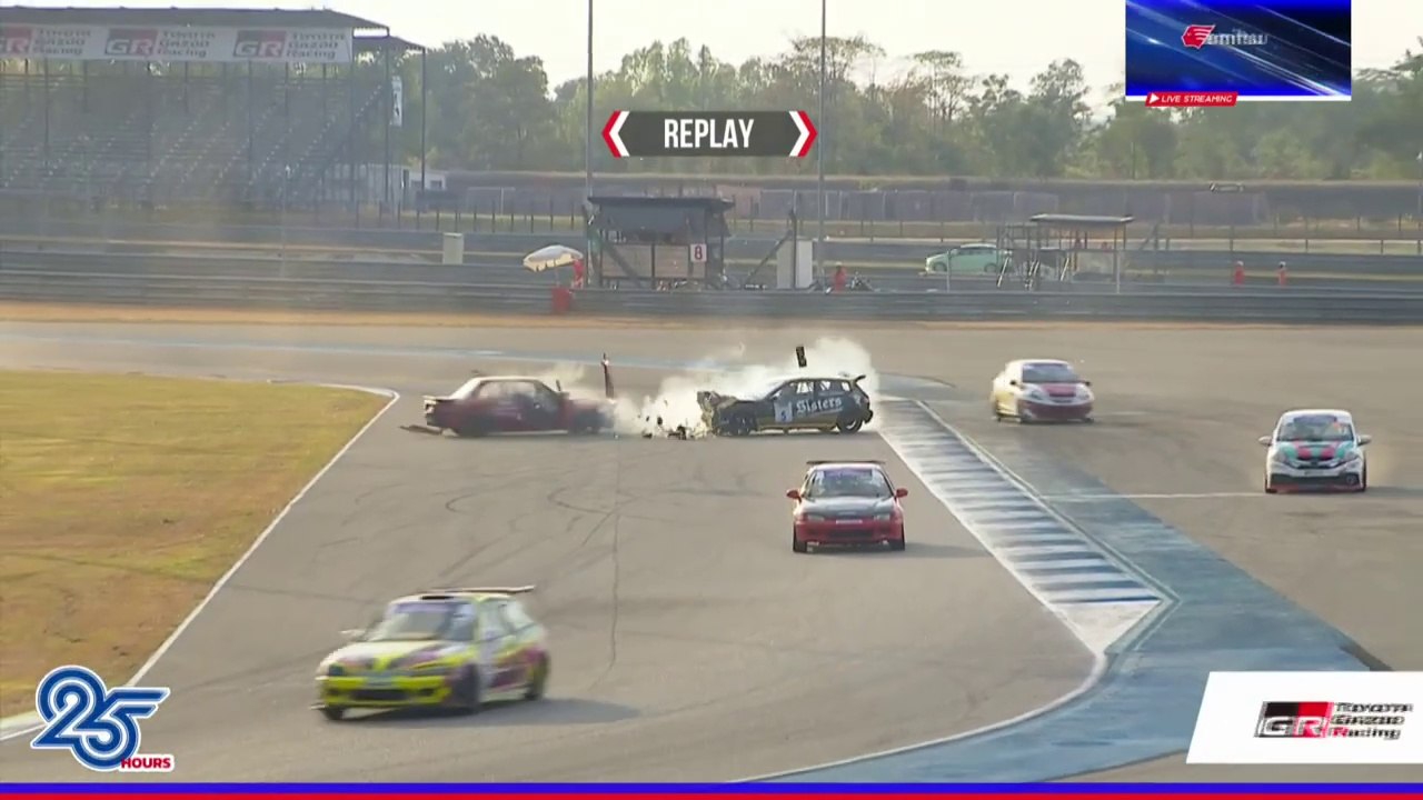 Super Turbo Thailand Club Solo 35 2024 Chang Aekkatatyotin Pounglamjiak Big Crash