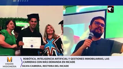 Robótica, Inteligencia Artificial y Gestiones Inmobiliarias, las carreras con más demanda en INCADE