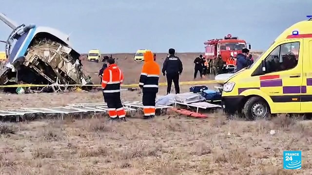 Continúan investigaciones y declaraciones sobre accidente de avión de Azerbaijan Airlines