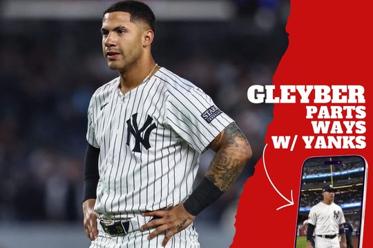 Gleyber Torres parts ways with the New York Yankees