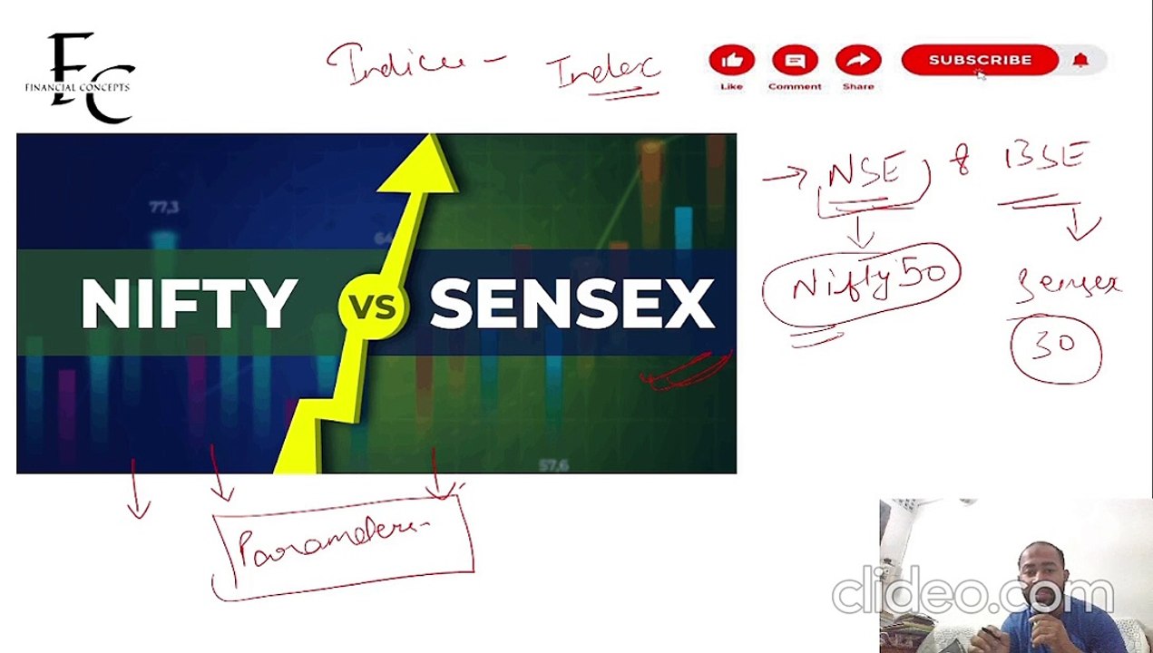 Nifty vs Sensex | Finance | Stock Market | Financial Concepts | Analysis of Financial Statements