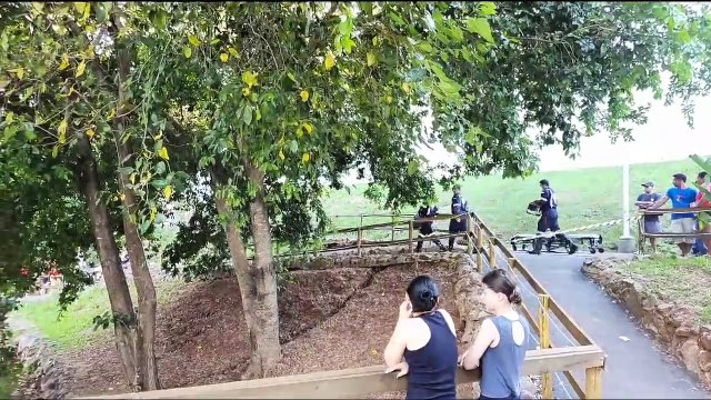 Corpo de Bombeiros localiza vítima de afogamento no lago municipal de Cruzeiro do Oeste