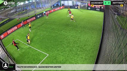 Faute de Erwan B - Manchester United