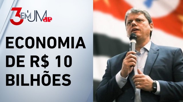 Tarcísio de Freitas revisa benefícios tributários de São Paulo
