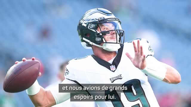 Philadelphie - Sirianni : À l'époque, nous avions de grands espoirs pour Ian Book