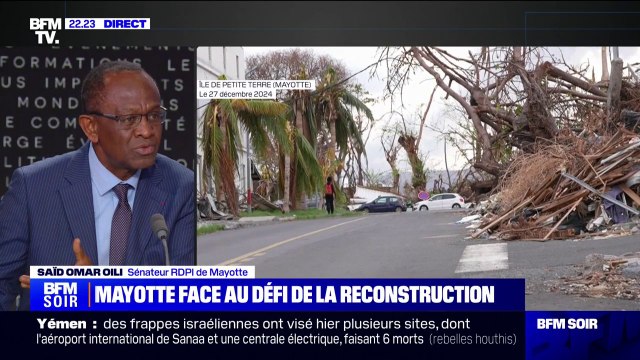 Mayotte: Les gens ont faim, les gens ont soif , affirme Saïd Omar Oili (sénateur de Mayotte)