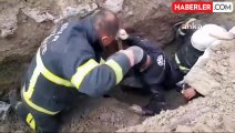 Burdur'da Kanalizasyon Çalışmasında Göçük Altında Kalan İşçi Kurtarıldı