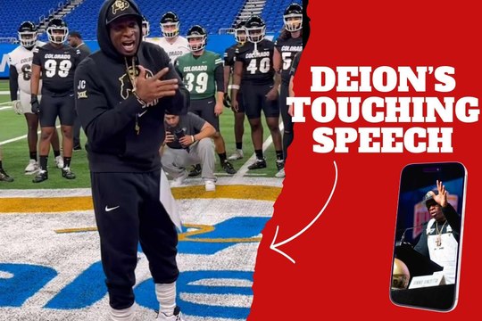 Deion Sanders touches the hearts of his Colorado Buffaloes’ players with a very special guest