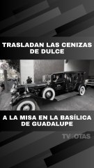 Cortejo fúnebre de las cenizas de Dulce